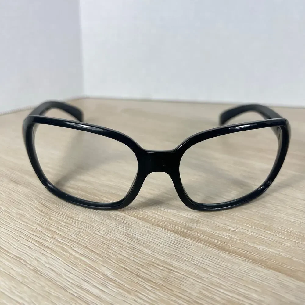 Ray-Ban RB4068 601 Sunglasses Black FRAMES ONLY Wrap Made in Italy